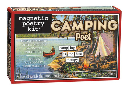 Magnetic Poetry Kit- Camping Poet